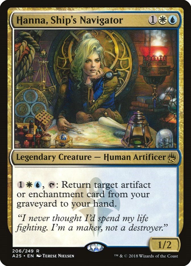 Hanna, Ship's Navigator [A25 - 206]