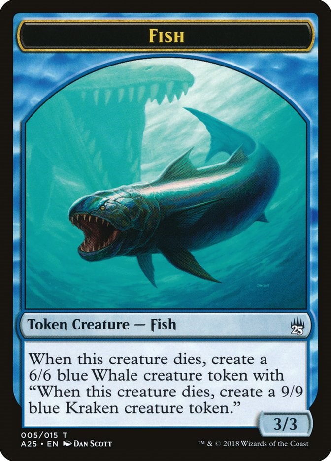 Fish Token (005) [A25 - 5]