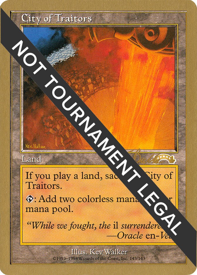 City of Traitors - 1999 Kai Budde (EXO) [WCD - N/A]