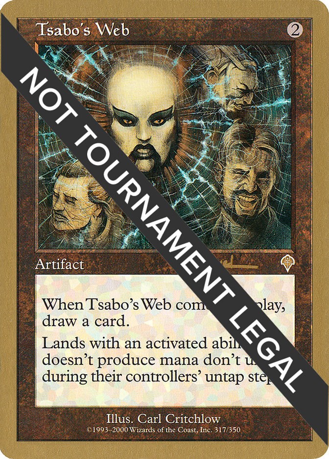 Tsabo's Web - 2001 Antoine Ruel (INV) [WCD - N/A]