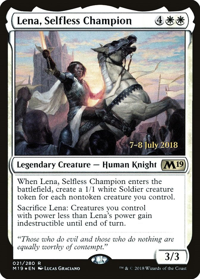 Lena, Selfless Champion [PRE - 21]