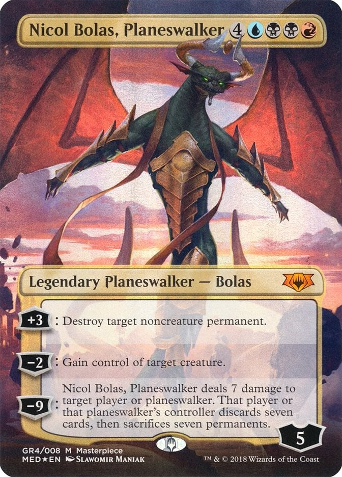 Nicol Bolas, Planeswalker [MED - GR4]