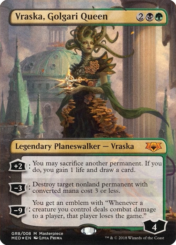 Vraska, Golgari Queen [MED - GR8]