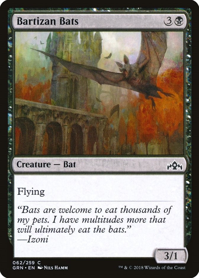 Bartizan Bats [GRN - 62]