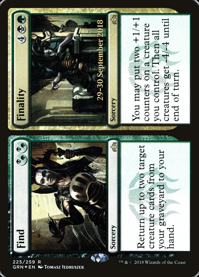 Find // Finality [PRE - 225]