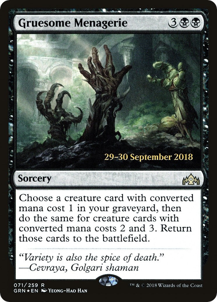 Gruesome Menagerie [PRE - 71]