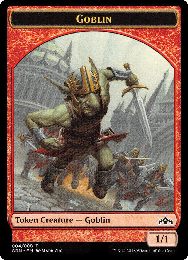 Goblin // Soldier (006) Double-Sided Token [GR1 - 4 // 6]