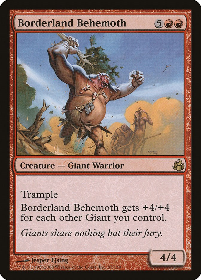 Borderland Behemoth [MOR - 87]