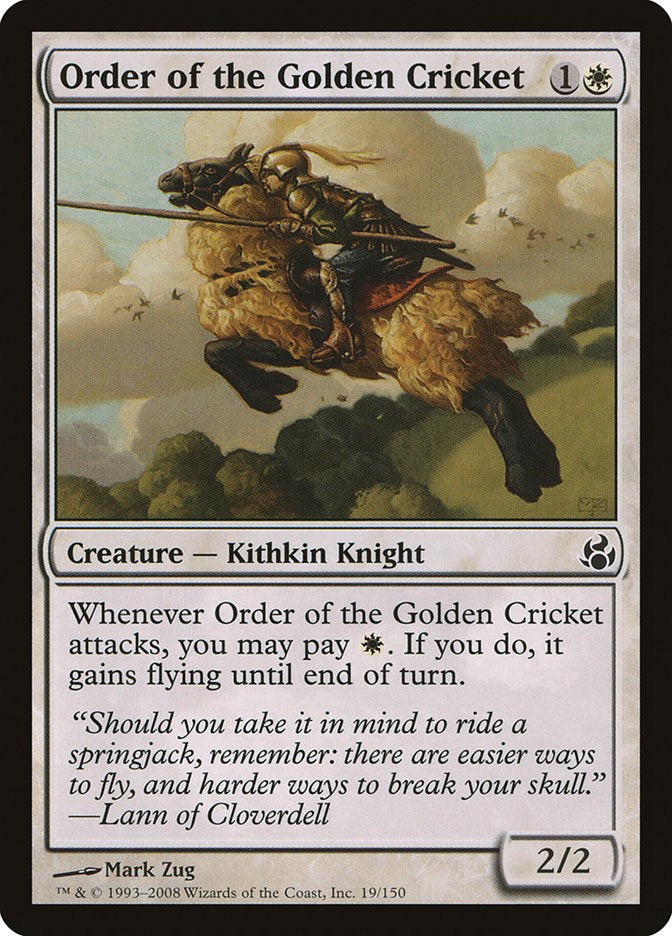 Order of the Golden Cricket [MOR - 19]