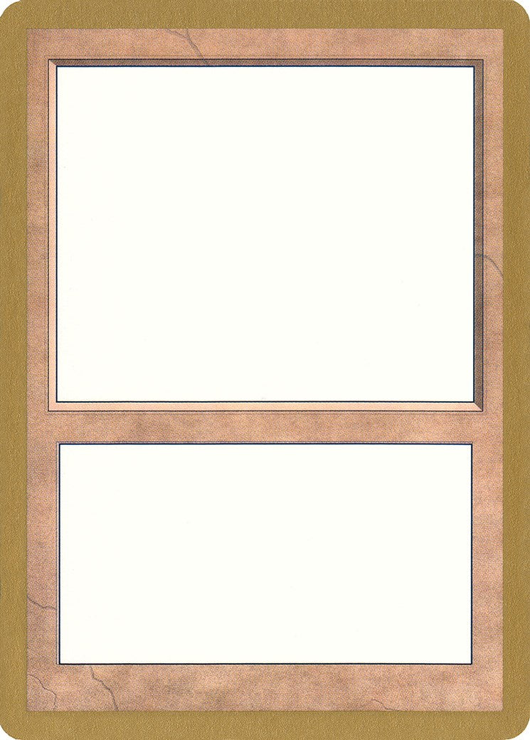 1998 World Championship Blank Card [WCD - N/A]