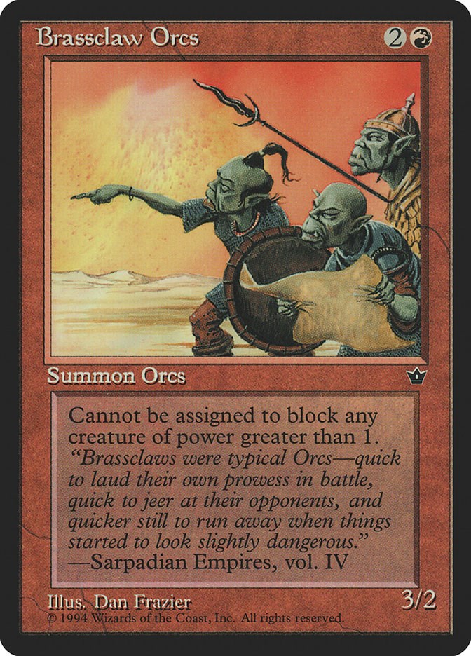 Brassclaw Orcs (Frazier) [FEM - N/A]