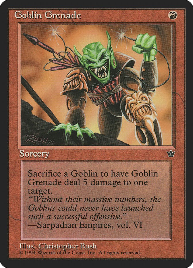 Goblin Grenade (Rush) [FEM - N/A]