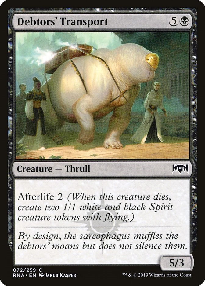Debtors' Transport [RNA - 72]