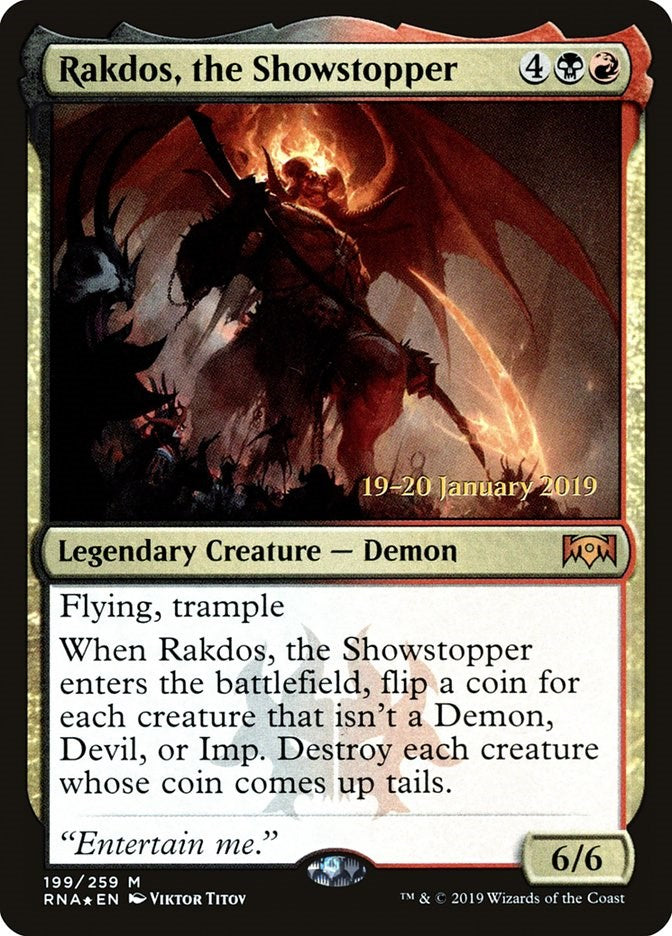 Rakdos, the Showstopper [PRE - 199]