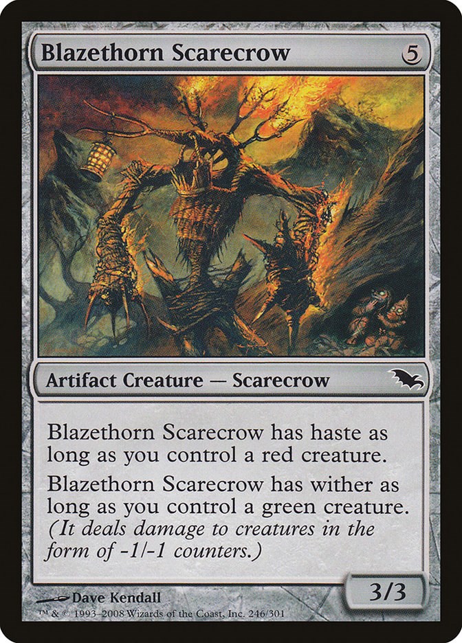 Blazethorn Scarecrow [SHM - 246]