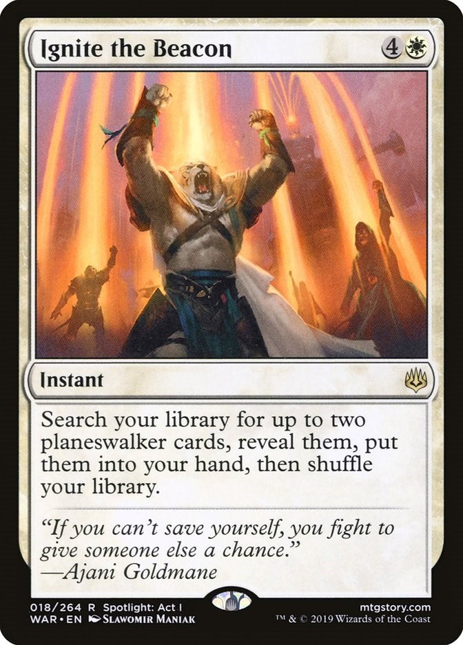 Ignite the Beacon [WAR - 18]