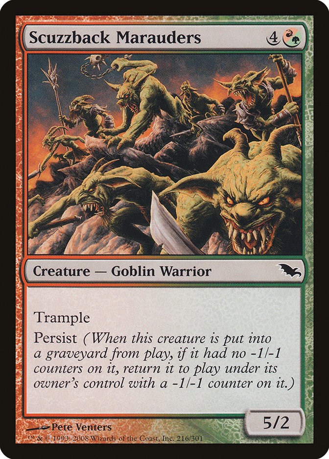 Scuzzback Marauders [SHM - 216]