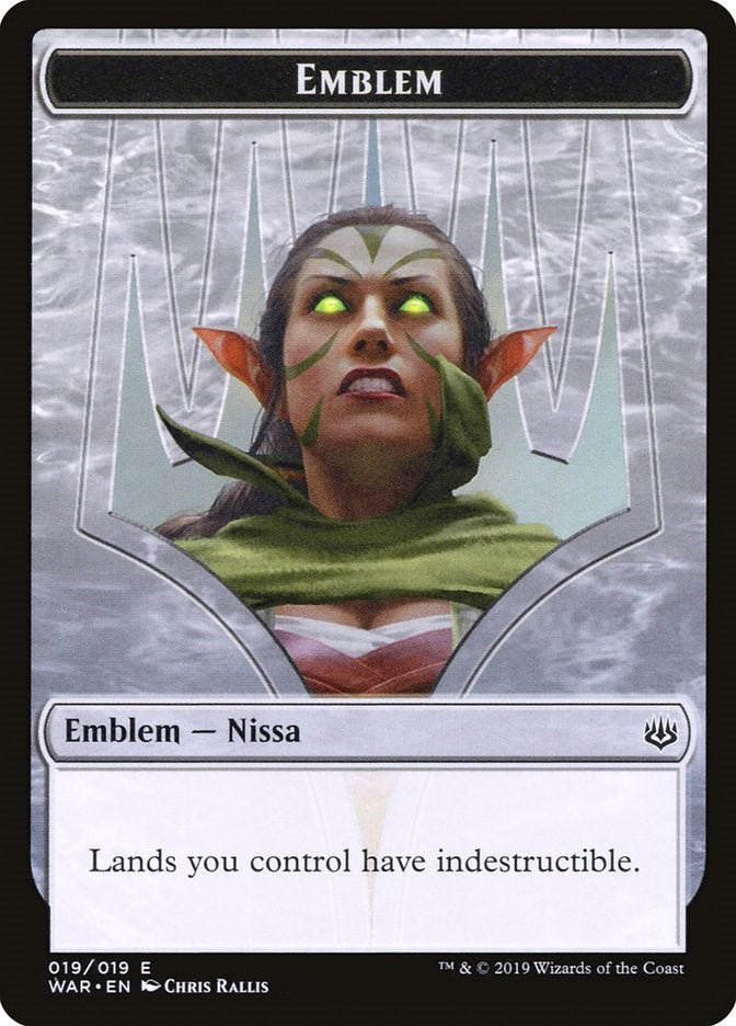 Emblem - Nissa, Who Shakes the World [WAR - 19]
