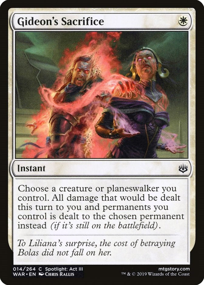 Gideon's Sacrifice [WAR - 14]