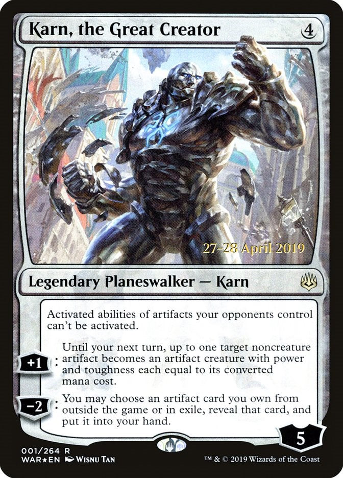 Karn, the Great Creator [PRE - 1]