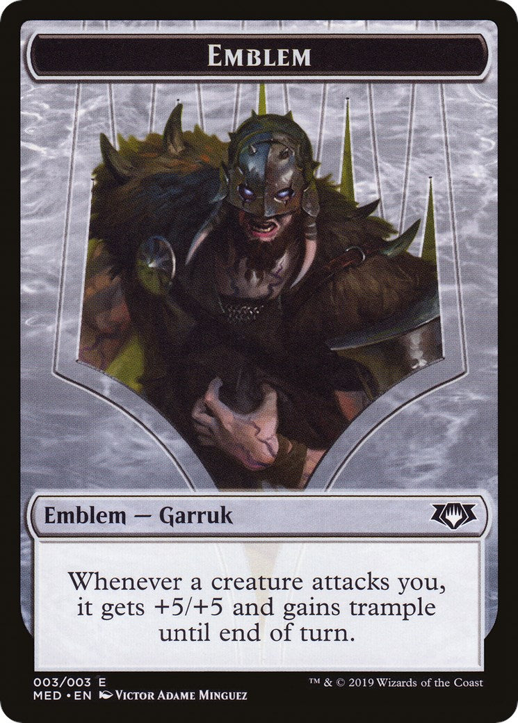 Emblem - Garruk, Apex Predator