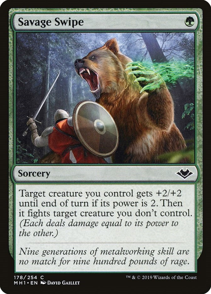 Savage Swipe [MH1 - 178]