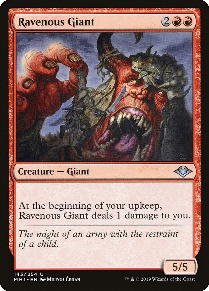 Ravenous Giant [MH1 - 143]