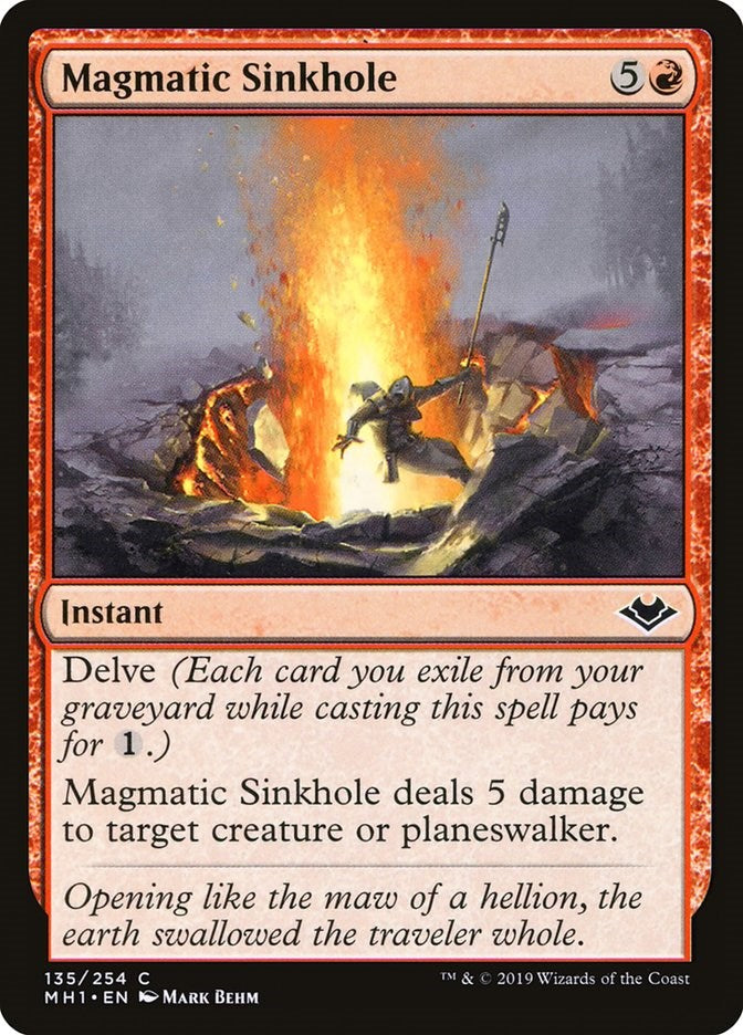 Magmatic Sinkhole [MH1 - 135]