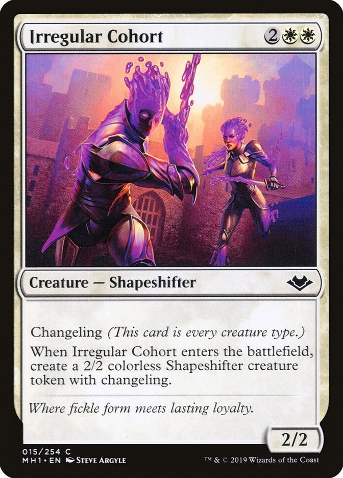 Irregular Cohort [MH1 - 15]