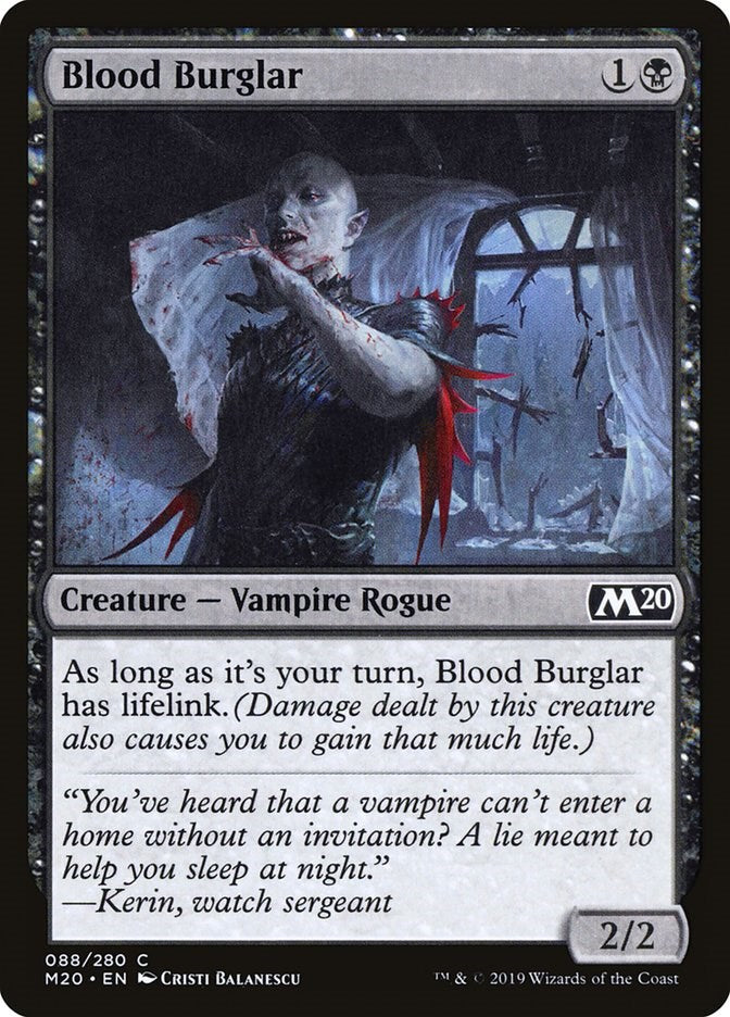 Blood Burglar [M20 - 88]
