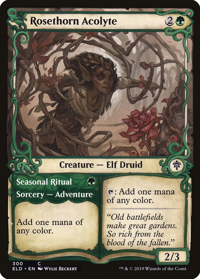 Rosethorn Acolyte (Showcase) [ELD - 300]