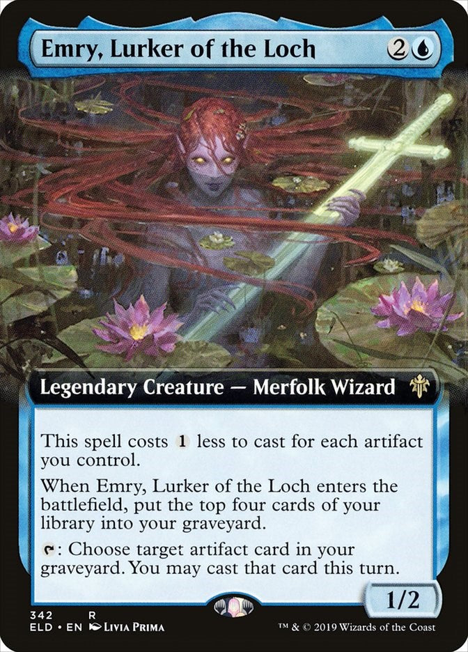 Emry, Lurker of the Loch (Extended Art) [ELD - 342]