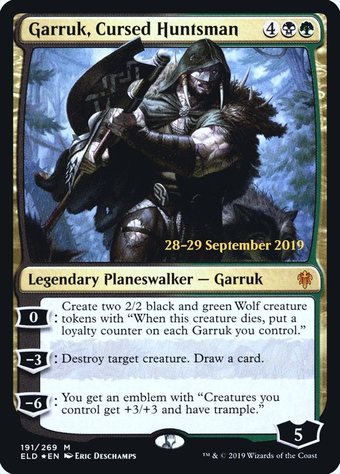 Garruk, Cursed Huntsman [PRE - 191]