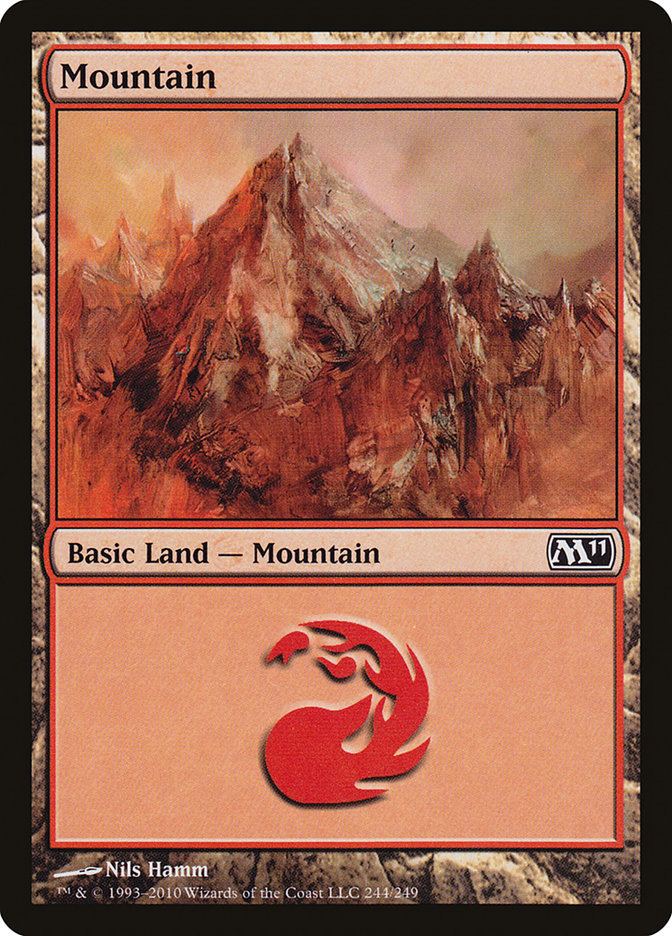 Mountain (244) [Magic 2011]