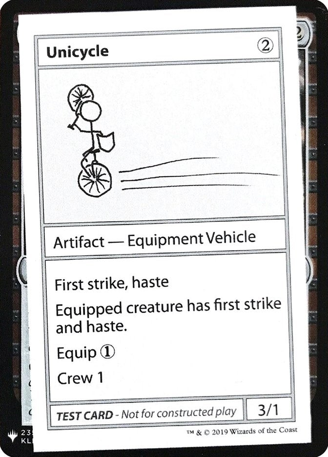 Unicycle [CMB1 - N/A]