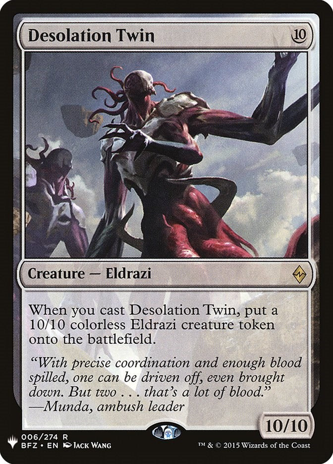 Desolation Twin [LIST - 006/274]