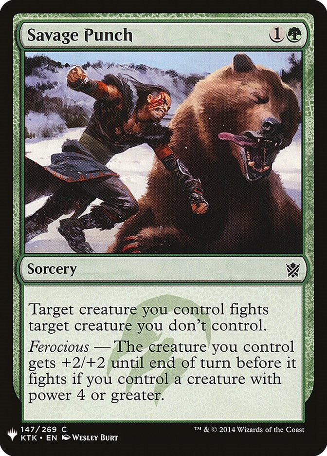 Savage Punch [LIST - 147]