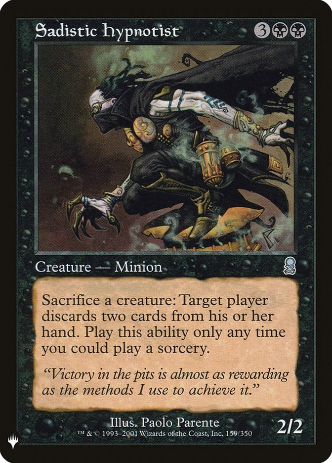 Sadistic Hypnotist [LIST - 159]