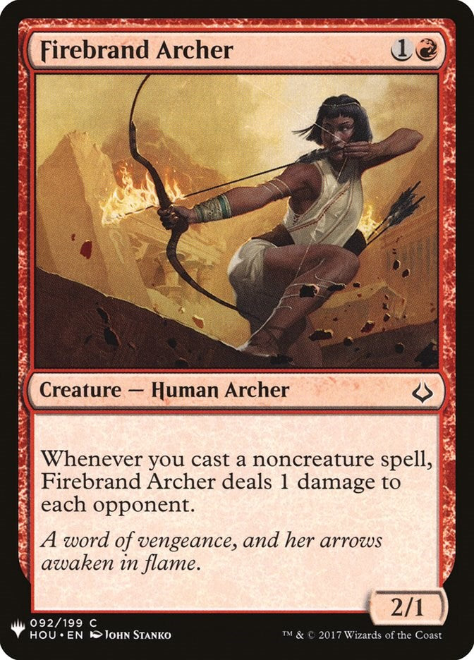 Firebrand Archer [LIST - 92]