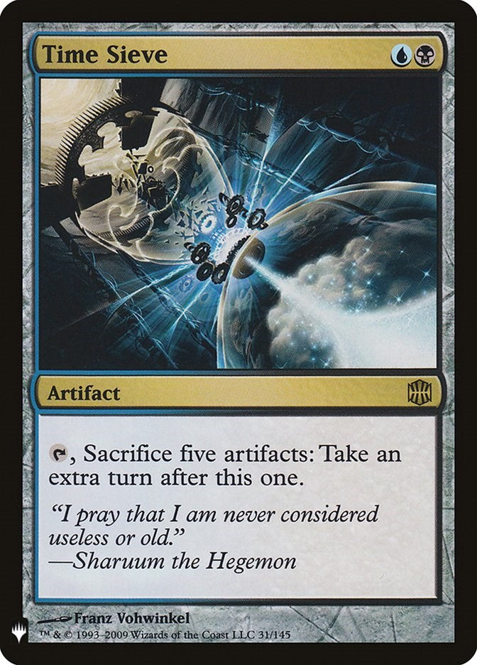 Time Sieve [LIST - 31]