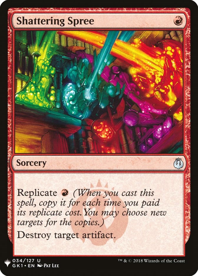 Shattering Spree [LIST - 34]