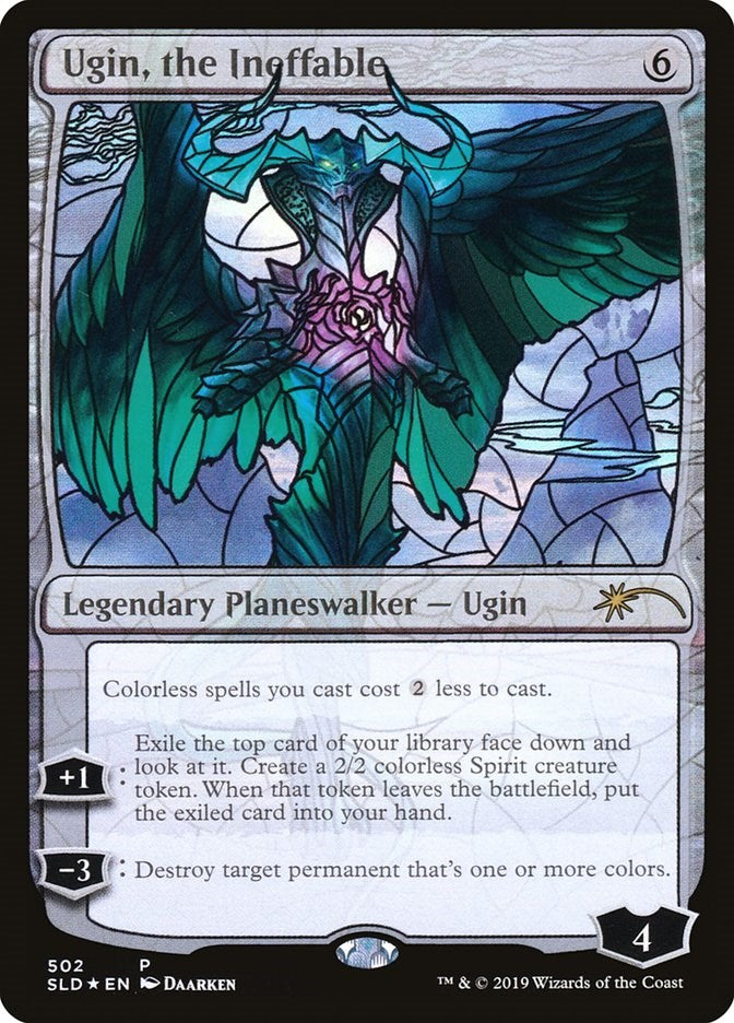 Ugin, the Ineffable (Stained Glass) [SLD - 502]