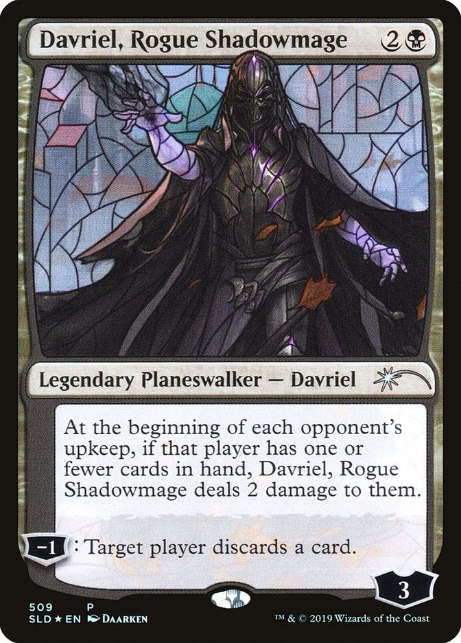 Davriel, Rogue Shadowmage (Stained Glass) [SLD - 509]