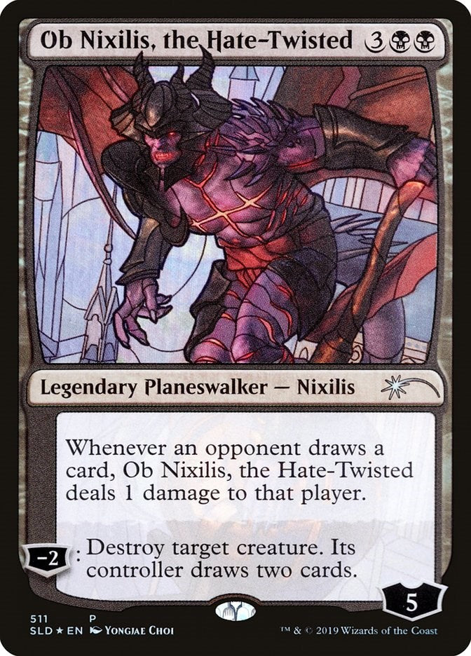 Ob Nixilis, the Hate-Twisted (Stained Glass) [SLD - 511]