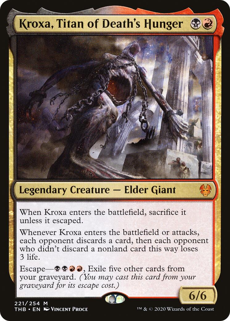 Kroxa, Titan of Death's Hunger [THB - 221]