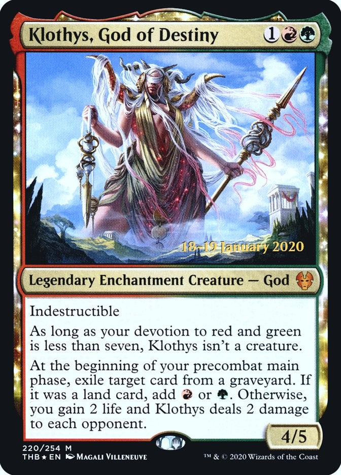 Klothys, God of Destiny [PRE - 220]