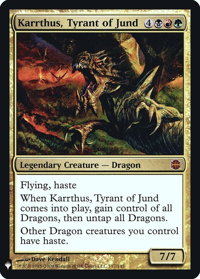 Karrthus, Tyrant of Jund [LIST - 117]