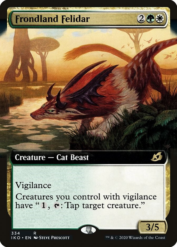 Frondland Felidar (Extended Art) [IKO - 334]