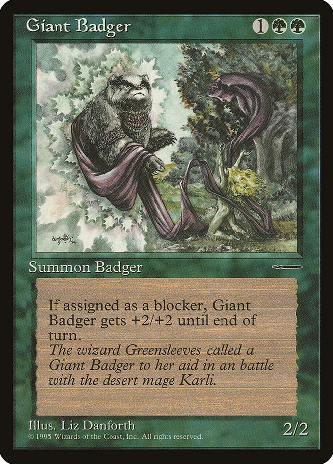 Giant Badger [MEDIA - N/A]