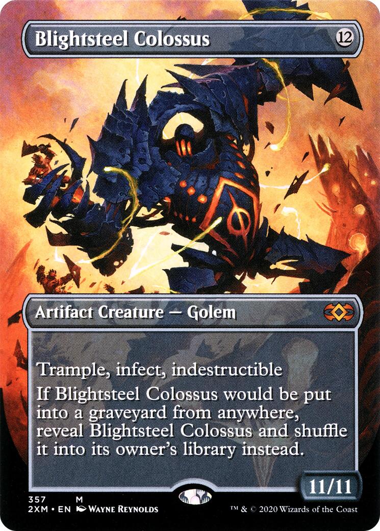 Blightsteel Colossus (Borderless) [2XM - 357]